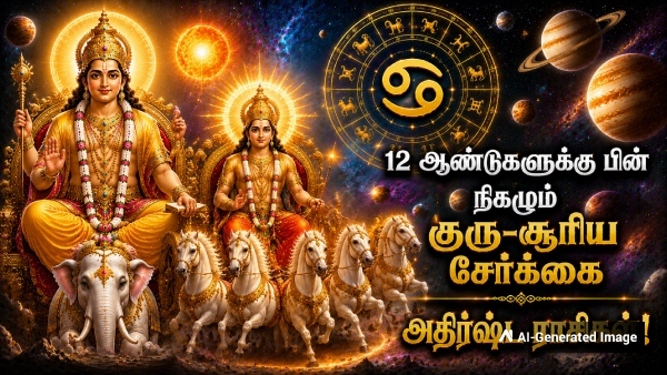 Sun Jupiter Conjunction In Cancer On 16 July 2026 List Of Lucky Zodiac Signs