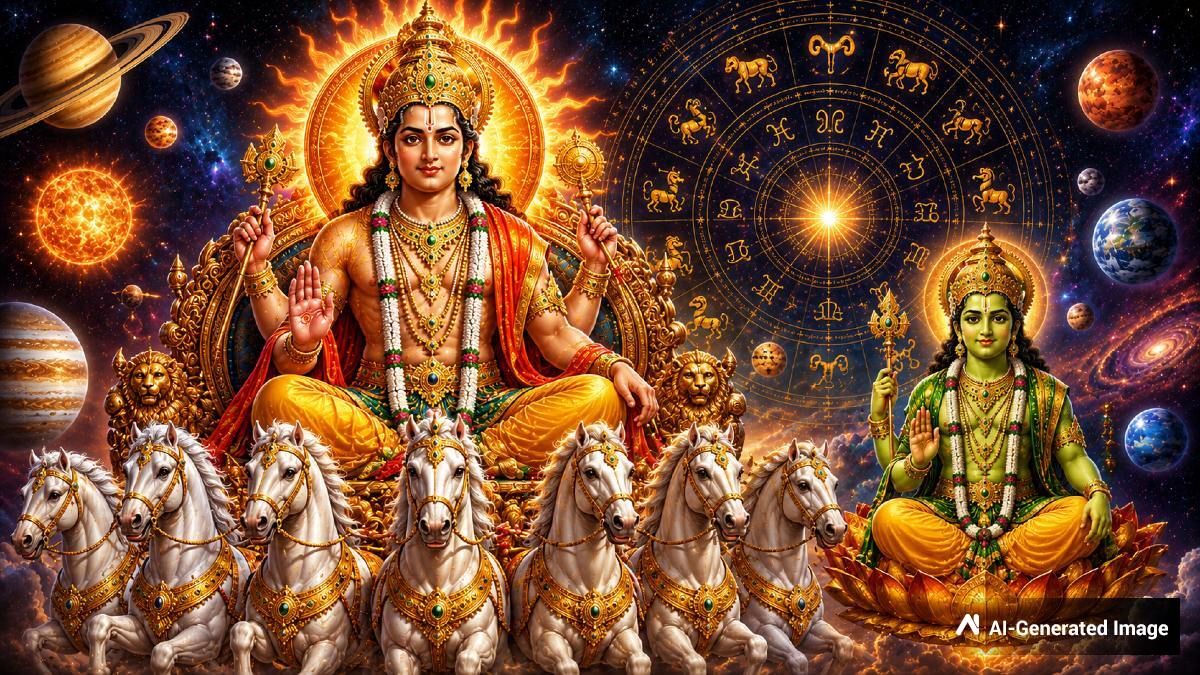 சூரிய பெயர்ச்சியால் உருவாகும் இரட்டை ராஜயோகம்: இந்த 5 ராசிக்கு டபுள் ஜாக்பாட் அடிக்கப்போகுது..