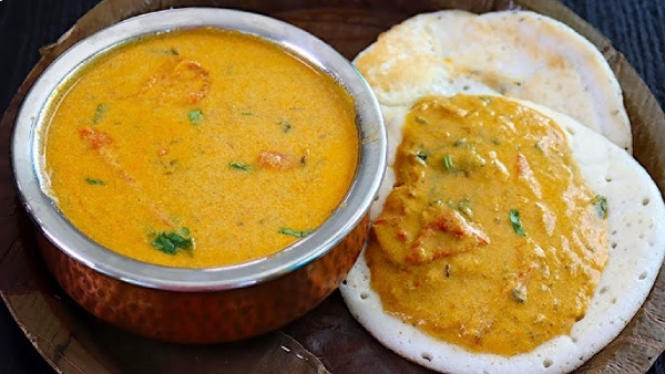 Coimbatore Style Thakkali Kurma Recipe How to Make at Home in Tamil