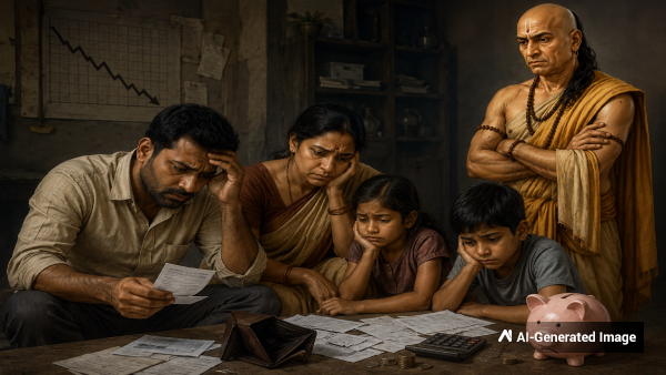 Chanakya Niti Signs That Indicate Financial Problems at Home