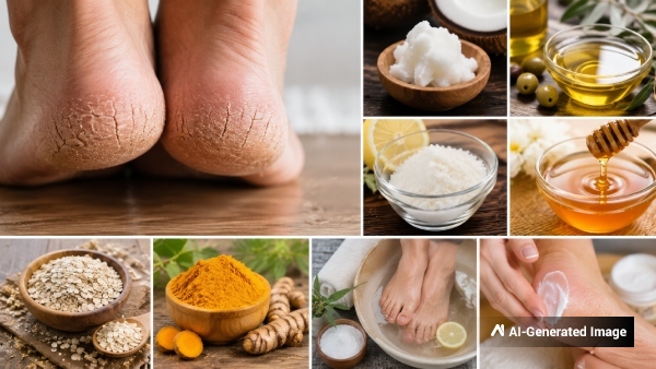 Top 5 Kitchen Remedies For Cracked Heels Top 5 Kitchen Remedies For Cracked Heels