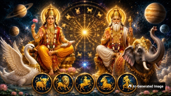 Rare Combination Of Hans And Gajakesari Yoga These 5 Zodiac Signs Will Be Lucky Rare Combination Of Hans And Gajakesari Yoga These 5 Zodiac Signs Will Be Lucky