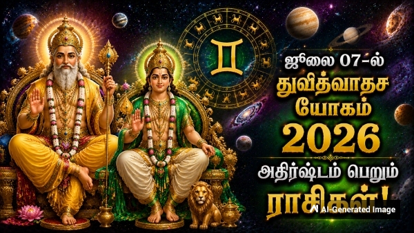 Jupiter Mercury Conjunction Make Dwidwadash Yog On 07 July 2026 List Of Lucky Zodiac Signs