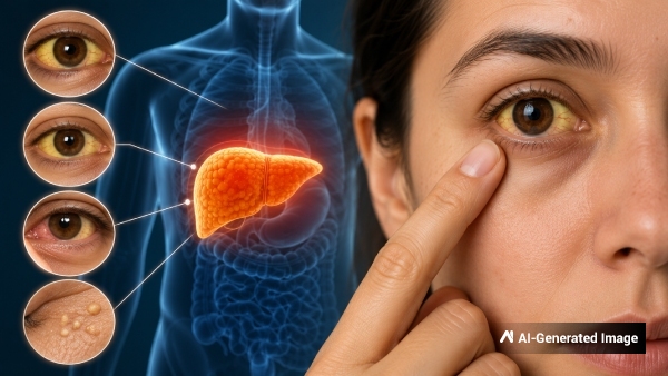 Silent Symptoms Of Fatty Liver Disease You May Notice In Your Eyes Silent Symptoms Of Fatty Liver Disease You May Notice In Your Eyes