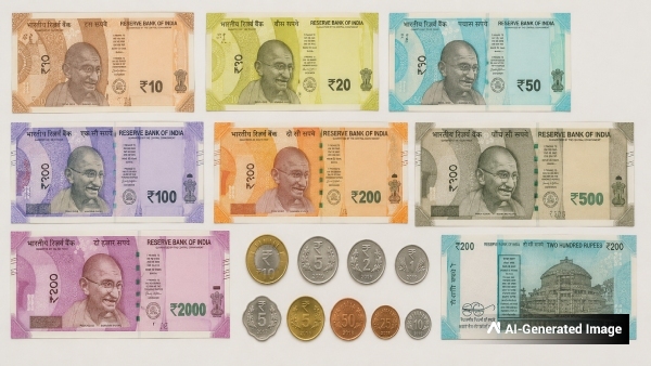 Historical Monuments That Are Printed On Indian Currency Notes