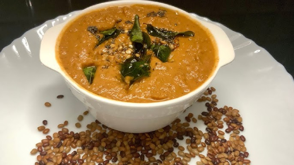 Karnataka Style Kollu Chutney Recipe How to Make at Home in Tamil