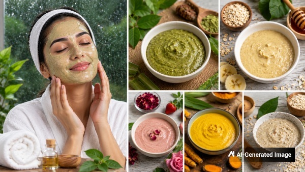 Top 5 Face Packs That Will Help Your Skin Healthy During Monsoon Top 5 Face Packs That Will Help Your Skin Healthy During Monsoon