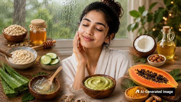 Top 5 Home Remedies To Prevent Skin Dryness During Monsoon