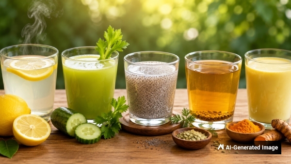Top 5 Morning Drinks For Clean Stomach