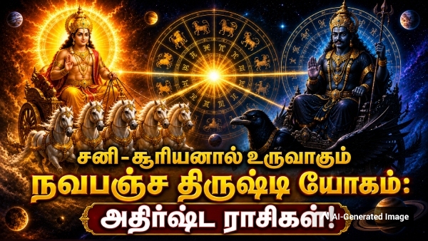 Sun Saturn Forms Navpancha Drishti Yog On 07 August 2026 List Of Lucky Zodiac Signs
