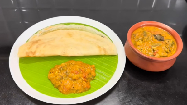 Ridgegourd Tomato Chutney How To Make Peerkangai Thakkali Kadayal Chutney