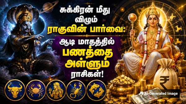 Rahu s Aspect On Venus In Aadi 2026 List Of Lucky Zodiac Signs