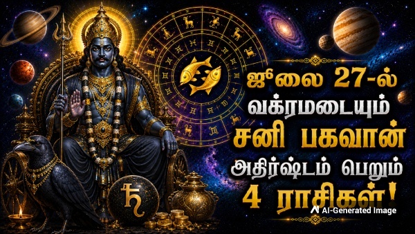 Shani Vakra Peyarchi 2026 Saturn Retrograde On 27 July 2026 List Of 4 Lucky Zodiac Signs Shani Vakra Peyarchi 2026 Saturn Retrograde On 27 July 2026 List Of 4 Lucky Zodiac Signs