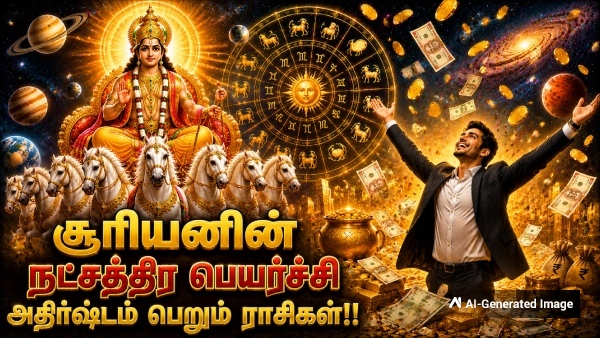 Sun Nakshatra Transit On 20 July 2026 List Of Lucky Zodiac Signs