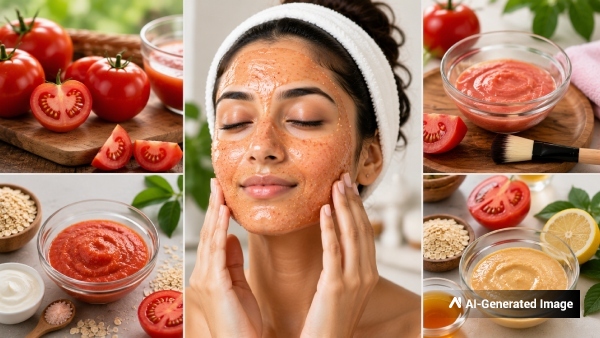 Skin Care Tips How To Use Tomato For Tan Removal Immediately