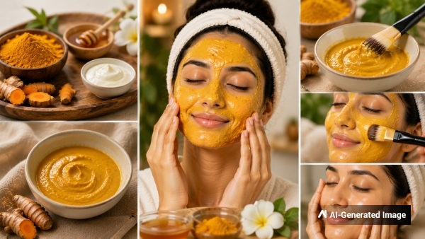 Top 5 Easy Homemade Turmeric Remedies To Get a Glowing Skin Top 5 Easy Homemade Turmeric Remedies To Get a Glowing Skin