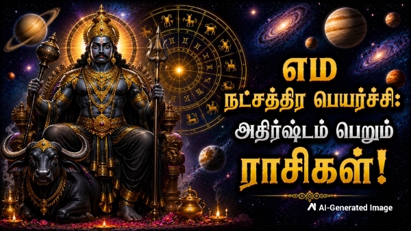 Yama Transit In Uthiraadam Nakshatra On 13 July 2026 List Of Lucky Zodiac Signs