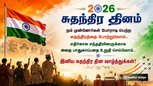 Independence Day 2026 Wishes Messages Quotes Images Instagram And WhatsApp Status In Tamil Independence Day 2026 Wishes Messages Quotes Images Instagram And WhatsApp Status In Tamil