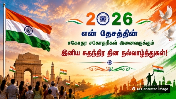Independence Day 2026 Wishes Messages Quotes Images Instagram And WhatsApp Status In Tamil Independence Day 2026 Wishes Messages Quotes Images Instagram And WhatsApp Status In Tamil