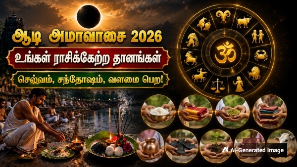 Aadi Amavasai 2026 Donations According To Your Zodiac Signs For Wealth Happiness And Prosperity Aadi Amavasai 2026 Donations According To Your Zodiac Signs For Wealth Happiness And Prosperity