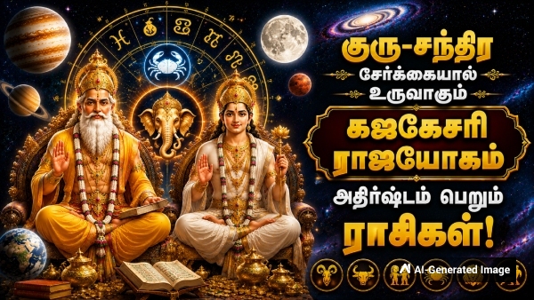 Jupiter Moon Conjunction Make Gajkesari Rajyog On 11 August 2026 List Of Lucky Zodiac Signs