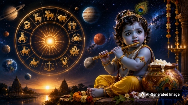 Krishna Jayanthi 2026 Rare Planetary Alignment On Janmashtami Will Be Lucky For These Zodiac Signs Krishna Jayanthi 2026 Rare Planetary Alignment On Janmashtami Will Be Lucky For These Zodiac Signs