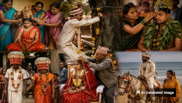 Strange Marriage Traditions That Followed in India