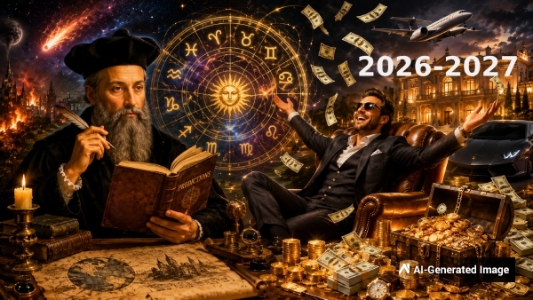 Nostradamus Says This Zodiac Sign Will Have Luckiest Period From 2026 To 2027 Nostradamus Says This Zodiac Sign Will Have Luckiest Period From 2026 To 2027