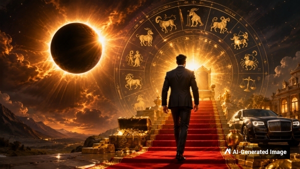 Solar Eclipse 2026 These Zodiac Signs Will Enter a Powerful Raja Yoga Phase After Eclipse Solar Eclipse 2026 These Zodiac Signs Will Enter a Powerful Raja Yoga Phase After Eclipse