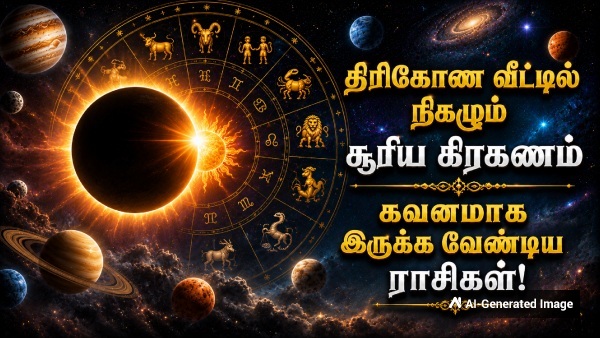 Solar Eclipse 2026 Will Occur In Trikona Houses These 3 Zodiac Signs Must Be Careful Solar Eclipse 2026 Will Occur In Trikona Houses These 3 Zodiac Signs Must Be Careful
