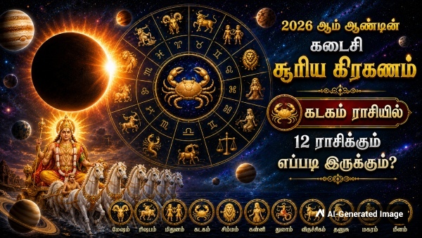 Solar Eclipse 2026 Surya Grahan in Cancer Effects on All 12 Zodiac Signs Solar Eclipse 2026 Surya Grahan in Cancer Effects on All 12 Zodiac Signs