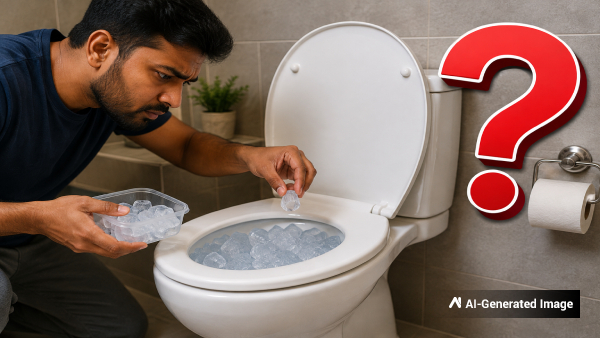 Benefits of Put Ice Cubes in the Toilet Seat Benefits of Put Ice Cubes in the Toilet Seat