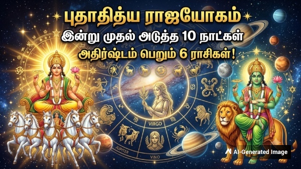 Budhaditya Rajyog 2026 These 6 Zodiac Signs Will See Huge Growth In Career And Money