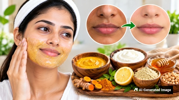 Top 7 Face Packs To Remove Darkness Around Mouth At Home