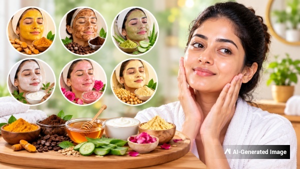 Top 7 Homemade Face Packs To Enhance Skin Glow Without Going To The Parlour