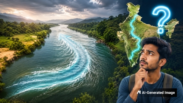 Which Indian River Flows in Reverse Direction