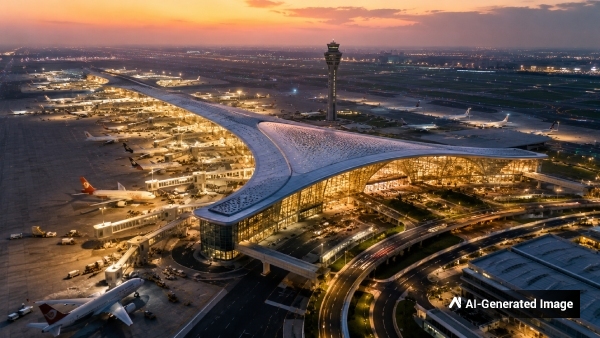 Which Is the Largest Airport in India