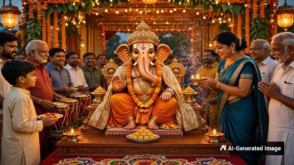 Ganesh Chaturthi 2026 Auspicious Things to Offer Lord Ganesha to Seek His Blessings