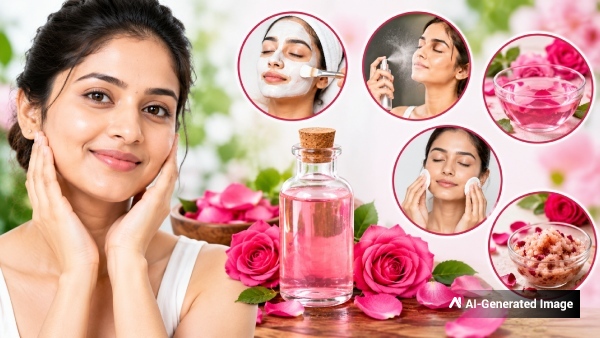 Top 5 Ways To Use Rose Water To Improve Skin Glow
