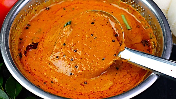 Peanut Tomato Chutney Recipe How to Make at Home in Tamil