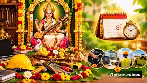 Ayudha Pooja 2026 Date Auspicious Time And Why Do We Celebrate Ayudha Pooja