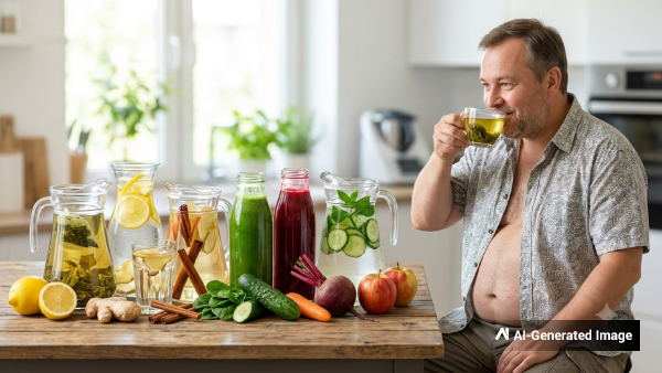 Natural Drinks To Reduce Belly Fat 6 Drinks That Restrict Fat Accumulation Natural Drinks To Reduce Belly Fat 6 Drinks That Restrict Fat Accumulation