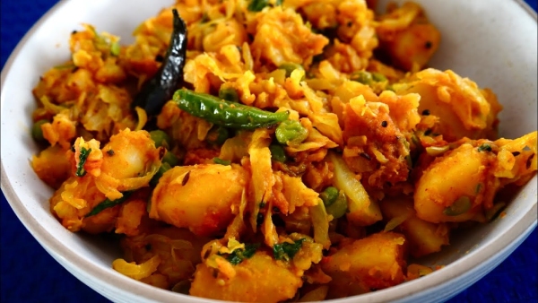 Cabbage Potato Sabzi Recipe How to Make at Home in Tamil Cabbage Potato Sabzi Recipe How to Make at Home in Tamil