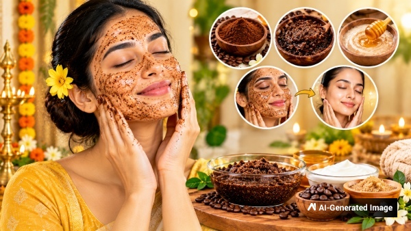 Festive Skincare Top 5 DIY Coffee Face Mask And Face Scrubs To Get Instant Glow Festive Skincare Top 5 DIY Coffee Face Mask And Face Scrubs To Get Instant Glow