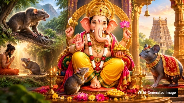 How a Mouse Became the Vehicle of Lord Ganesha How a Mouse Became the Vehicle of Lord Ganesha