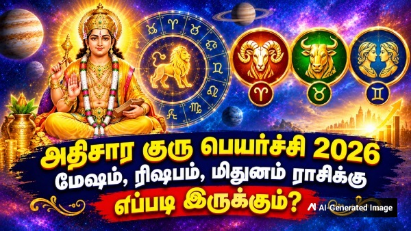 Guru Peyarchi Palan 2026 Aries Taurus Gemini Predictions By Astrologer Jeyalakshmi Guru Peyarchi Palan 2026 Aries Taurus Gemini Predictions By Astrologer Jeyalakshmi