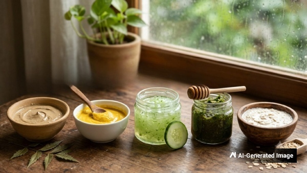 Top 5 DIY Natural Face Packs To Keep Your Skin Healthy During Monsoon