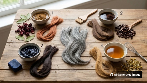 5 Homemade Hair Dye Recipes For Grey Hair 5 Homemade Hair Dye Recipes For Grey Hair