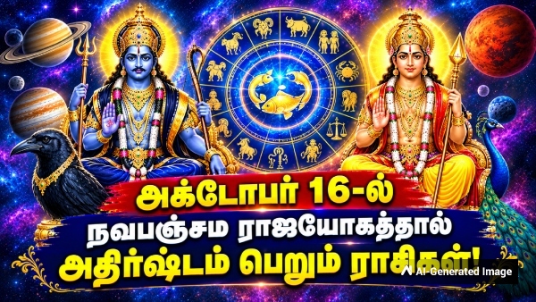 Navpancham Rajyog On 16 October 2026 List Of Lucky Zodiac Signs Navpancham Rajyog On 16 October 2026 List Of Lucky Zodiac Signs