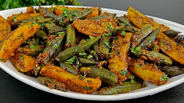 Vendakkai Urulaikilangu Masala Recipe How to Make at Home in Tamil Vendakkai Urulaikilangu Masala Recipe How to Make at Home in Tamil